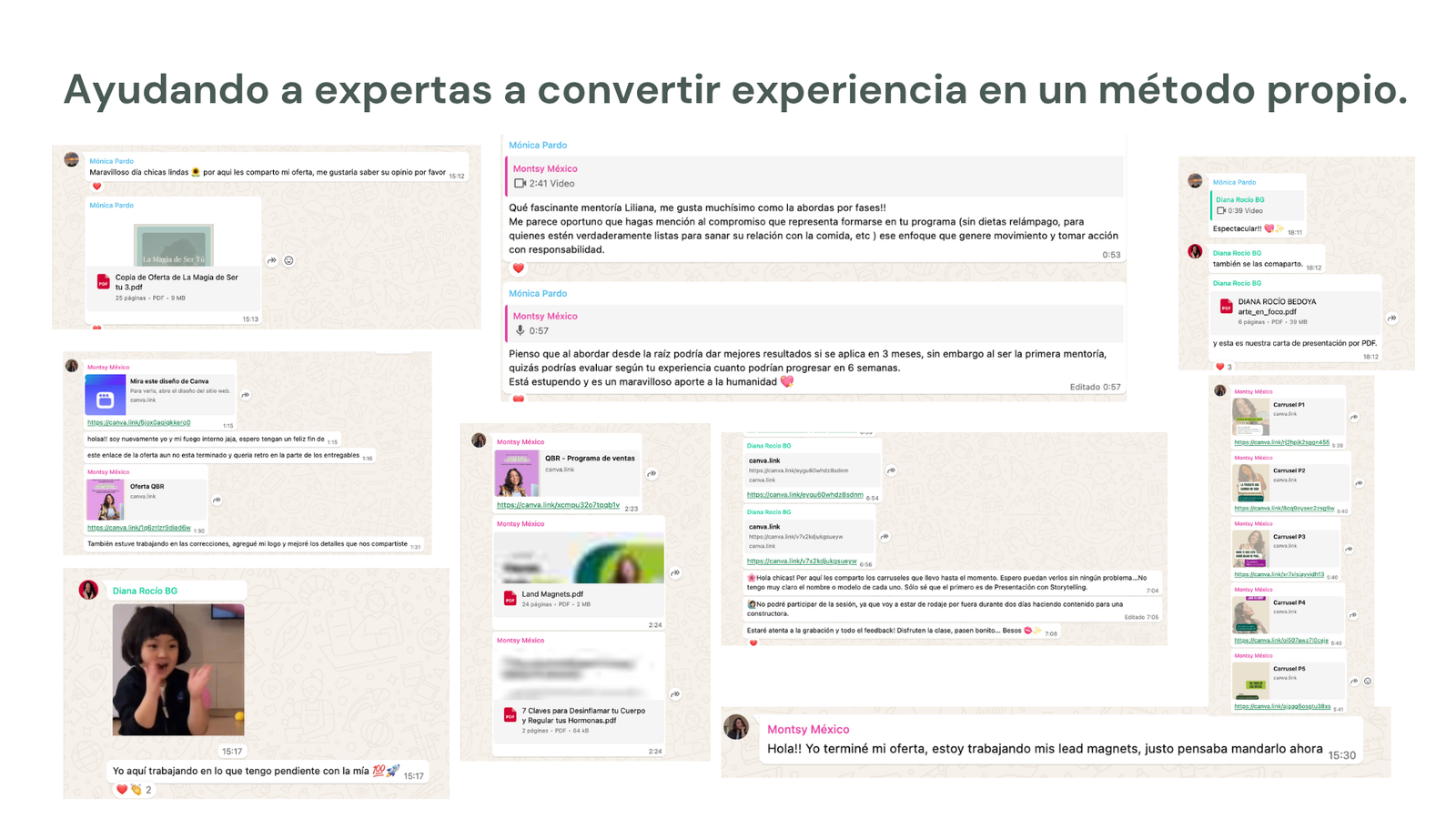 Acompañamiento real por WhatsApp durante la implementación